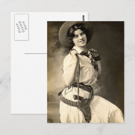 Gewapend en gevaarlijk briefkaart (Voorkant / Achterkant)