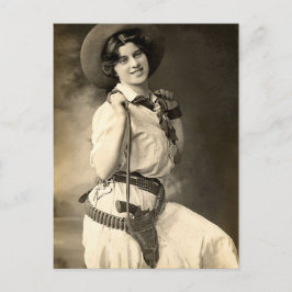 Gewapend en gevaarlijk briefkaart