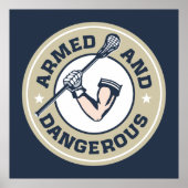 Gewapend en gevaarlijk poster (Voorkant)