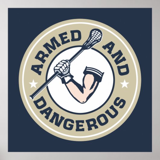 Gewapend en gevaarlijk poster (Voorkant)