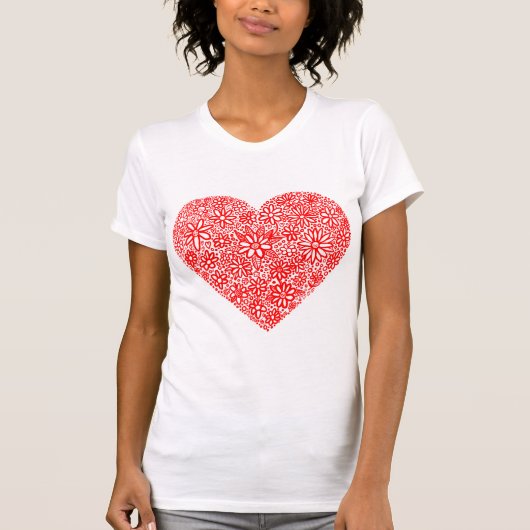 Gewapend hart - Gepersonaliseerd T-shirt (Voorkant)