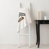 Gewapend met het geloof Bijbelse Citaat Sherpa Deken (In situ)