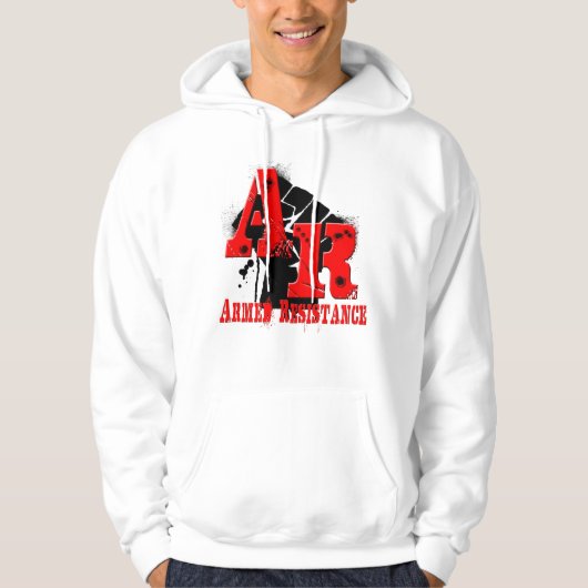 Gewapend verzetsmiddel hoodie (Voorkant)