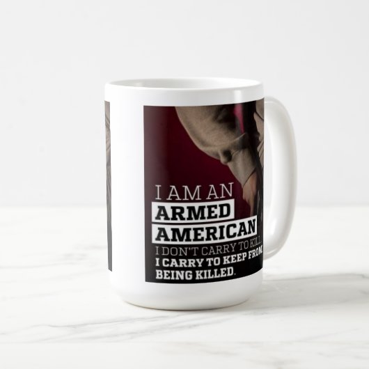 Gewapende Amerikaanse Mok (Voorkant rechts)