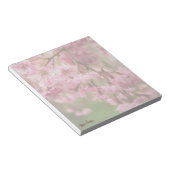 Gewapende Cherry Blossom Notitieblok (Schuin)