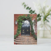 Gewapende doorgang omhuld met jaloezie briefkaart (Staand voorkant)