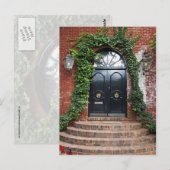 Gewapende doorgang omhuld met jaloezie briefkaart (Voorkant / Achterkant)