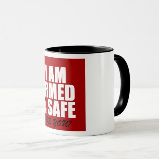 Gewapende en veilige Mok (Voorkant rechts)