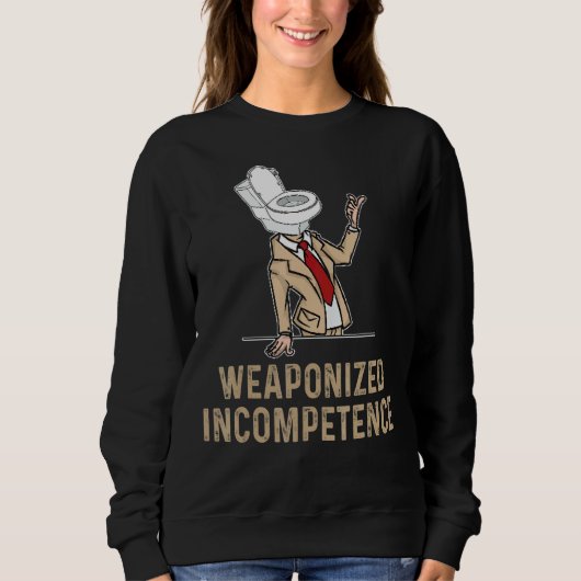 Gewapende incompetentie trui (Voorkant)