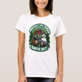 Gewapende kalkoenen in het Wilde Westen T-shirt (Voorkant)