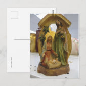 Gewapende nativiteit briefkaart (Voorkant / Achterkant)