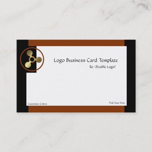 Gewas Circles Gold Circles Logo Visitekaartje (Voorkant)