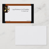 Gewas Circles Gold Circles Logo Visitekaartje (Voorkant / Achterkant)