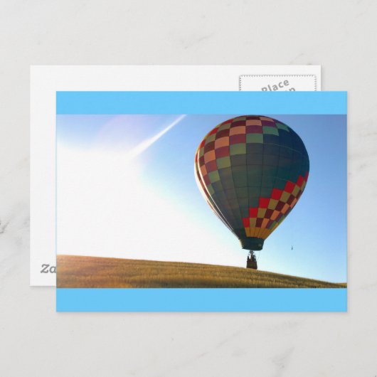 Gewas drogen briefkaart (Voorkant / Achterkant)