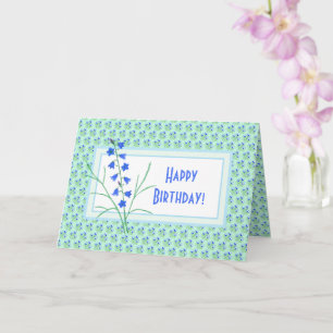 Gewas en stijfsel Gevouwen Wenskaart op de geboort Kaart