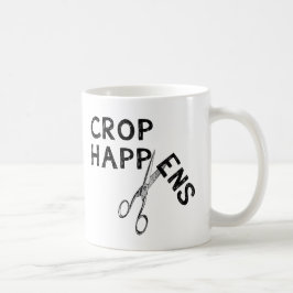 Gewas gebeurt koffie-Mok Koffiemok