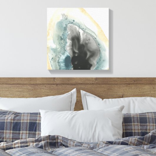 Gewas Geheel Gebied III Canvas Afdruk (Insitu (Slaapkamer))