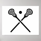 Gewas lacrosse bolletjes poster (Voorkant)