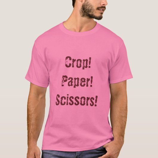 Gewas!Papier!Schaar! T-shirt (Voorkant)