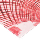 Gewas rode bruine vlokken, verouderd effect tafelkleed (Gekanteld)