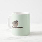 Gewas Sparrow Bird Koffiemok (Voorkant links)