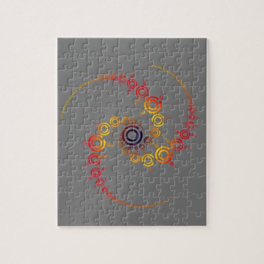 gewascirkel legpuzzel (Verticaal)