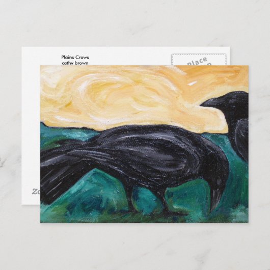 Gewassen Briefkaart (Voorkant / Achterkant)