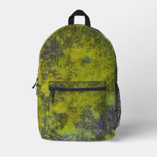 Gewassen denim Design No. 11 @ Emporio Moffa Bedrukte Rugzak