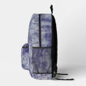 Gewassen denim ontwerp nr. 6 @ Emporio Moffa Bedrukte Rugzak (Rechts)