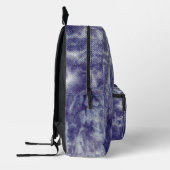 Gewassen denim ontwerp nr. 6 @ Emporio Moffa Bedrukte Rugzak (Links)