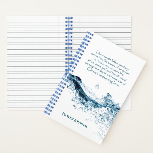 GEWASSEN DOOR INWISSELEN LIEFDE Christelijk Quote Notitieboek (Binnen)