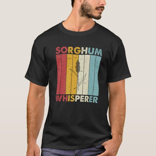 Gewassen fluisteraar Farming Farmer  Sorghum Pre T-shirt (Voorkant)