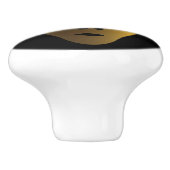 Gewassen Gouden Ancient Alien Keramische Knop (Zijkant)