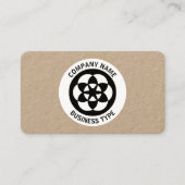 Gewassen - kraft visitekaartje (Voorkant)