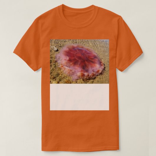 gewassen leeuwen mane kwallen foto t-shirt (Design voorkant)
