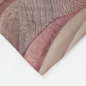 Gewatteerd abstract ontwerp fleece deken (Hoek)