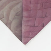 Gewatteerd abstract ontwerp fleece deken (Hoek)