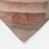 Gewatteerd abstract ontwerp fleece deken (Hoek)