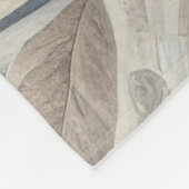 Gewatteerd abstract ontwerp fleece deken (Hoek)