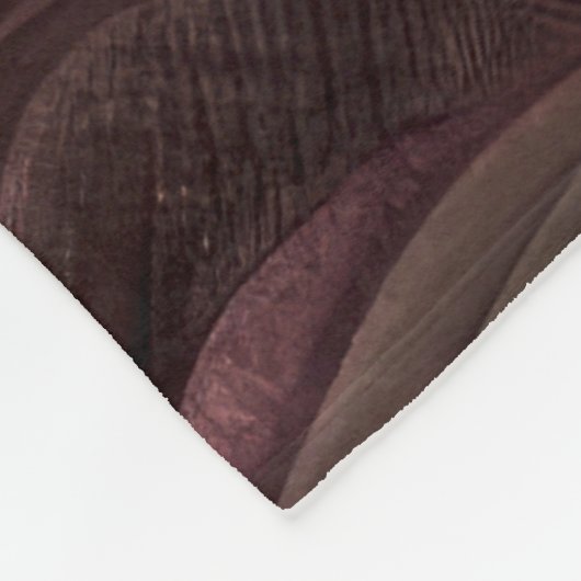 Gewatteerd abstract ontwerp fleece deken (Hoek)