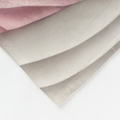 Gewatteerd abstract ontwerp fleece deken (Hoek)