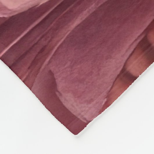 Gewatteerd abstract ontwerp fleece deken (Hoek)