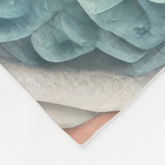 Gewatteerd abstract ontwerp fleece deken (Hoek)