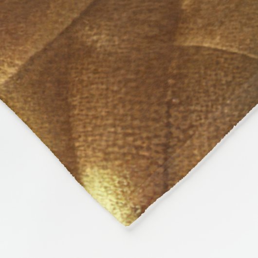 Gewatteerd abstract ontwerp fleece deken (Hoek)