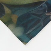 Gewatteerd abstract ontwerp fleece deken (Hoek)