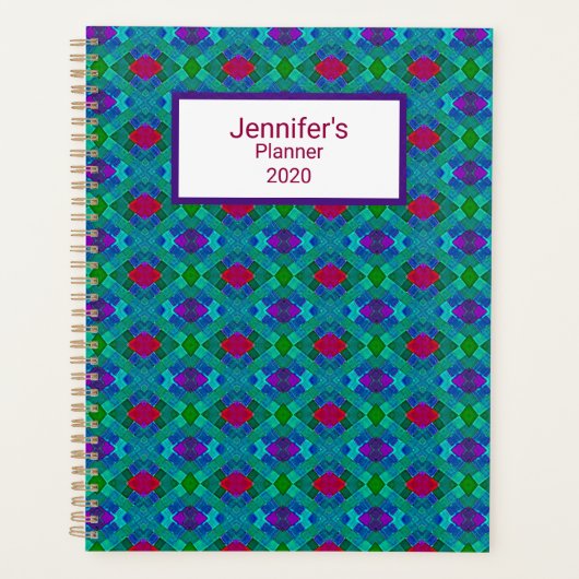Gewatteerd Fun Design Planner (Voorkant)