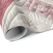 Gewatteerd hartontwerp cadeaupapier (Rol Hoek)