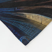 Gewatteerd Kleurrijk Abstract Ontwerp Fleece Deken (Hoek)