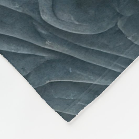 Gewatteerd Paarse Roze Orchidee Design Fleece Deken (Hoek)