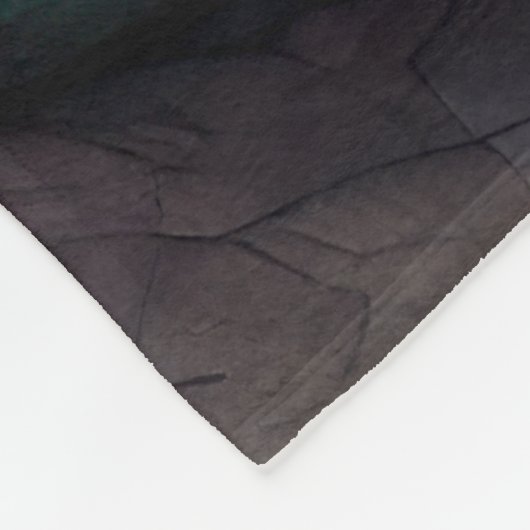 Gewatteerd Snuggle Doll Design Fleece Deken (Hoek)